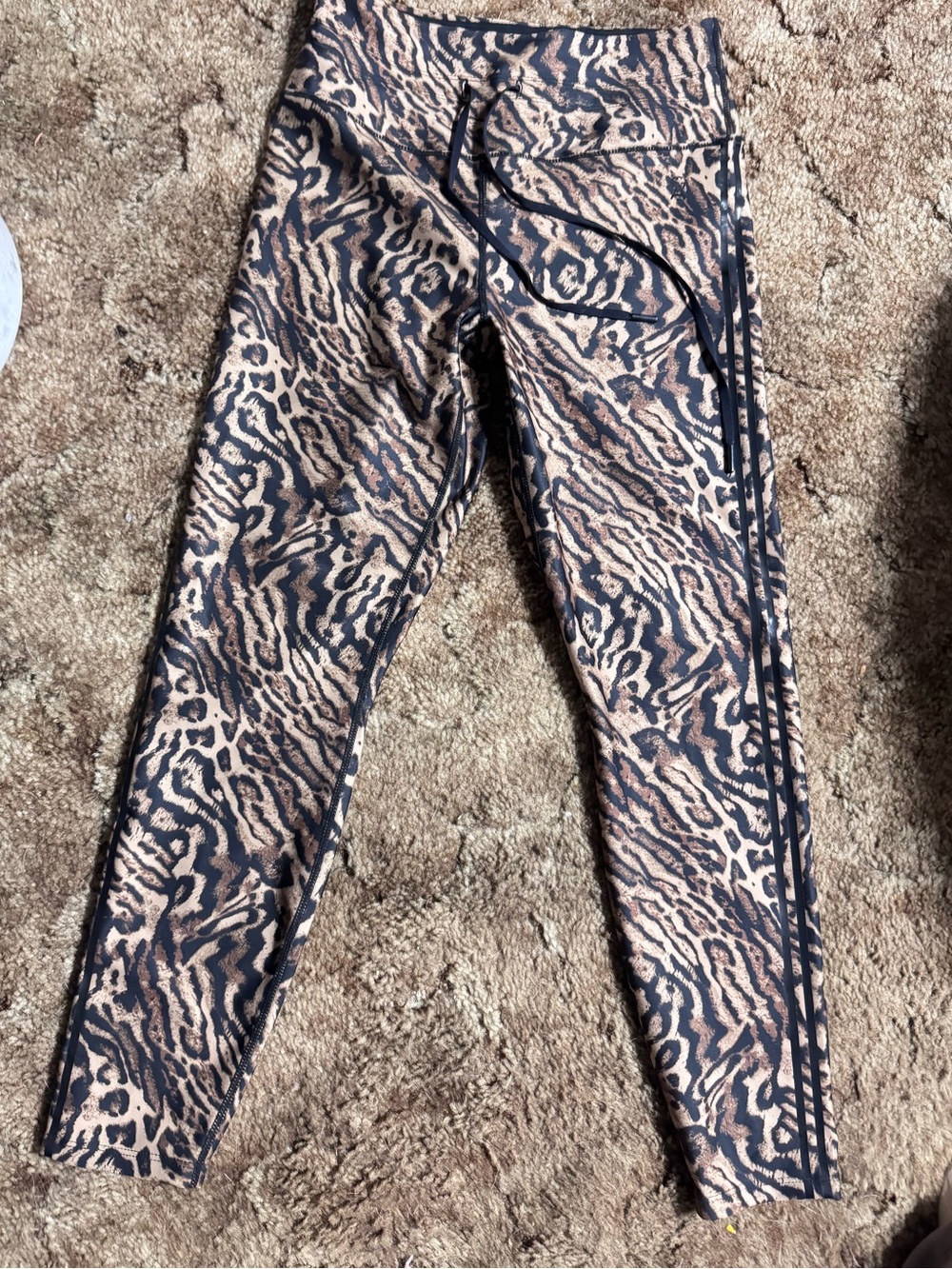 Good American Animal-Print Jeggings in Brown and Black